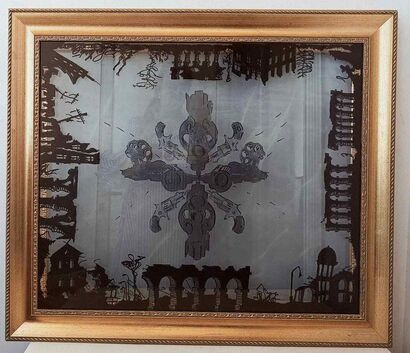 war roulette - a Paint Artowrk by ROSA MUNDI